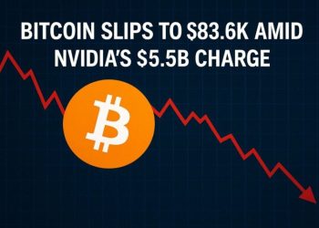 Bitcoin Slips to $83.6K Amid Nvidia’s $5.5B Charge